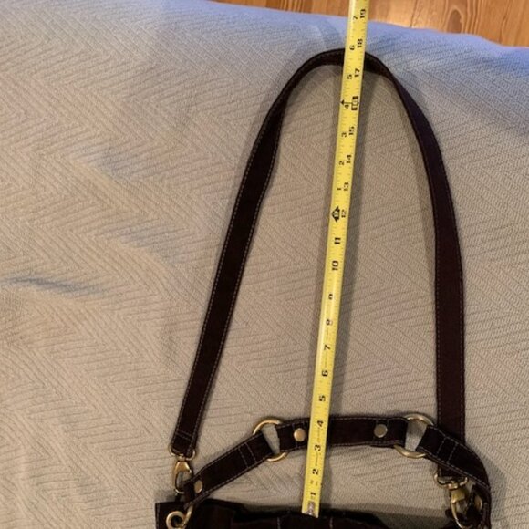 Fossil Shoulder Bag in Chocolate Brown - Picture 8 of 8